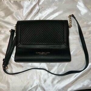 Marc New York Black Crossbody Bag with Chain Strap (Offers Welcome!)